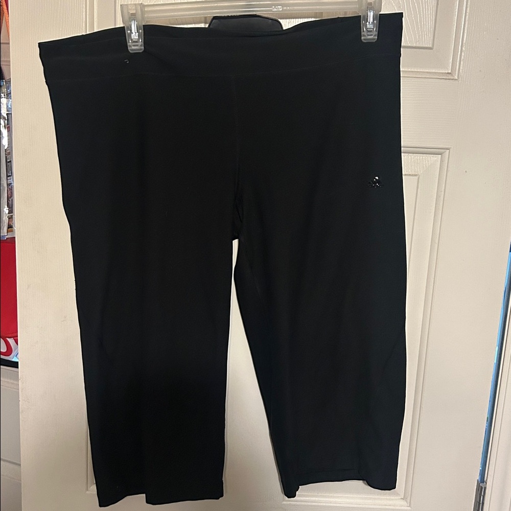 Adidas Black Capri Leggings